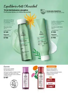Vista previa de Natura campaña  15 2026, nuevo folleto de la tienda, válido en México a partir del 02/10/2026 | Página: 161 | Productos: Brillo, Té, Jengibre, Acondicionador