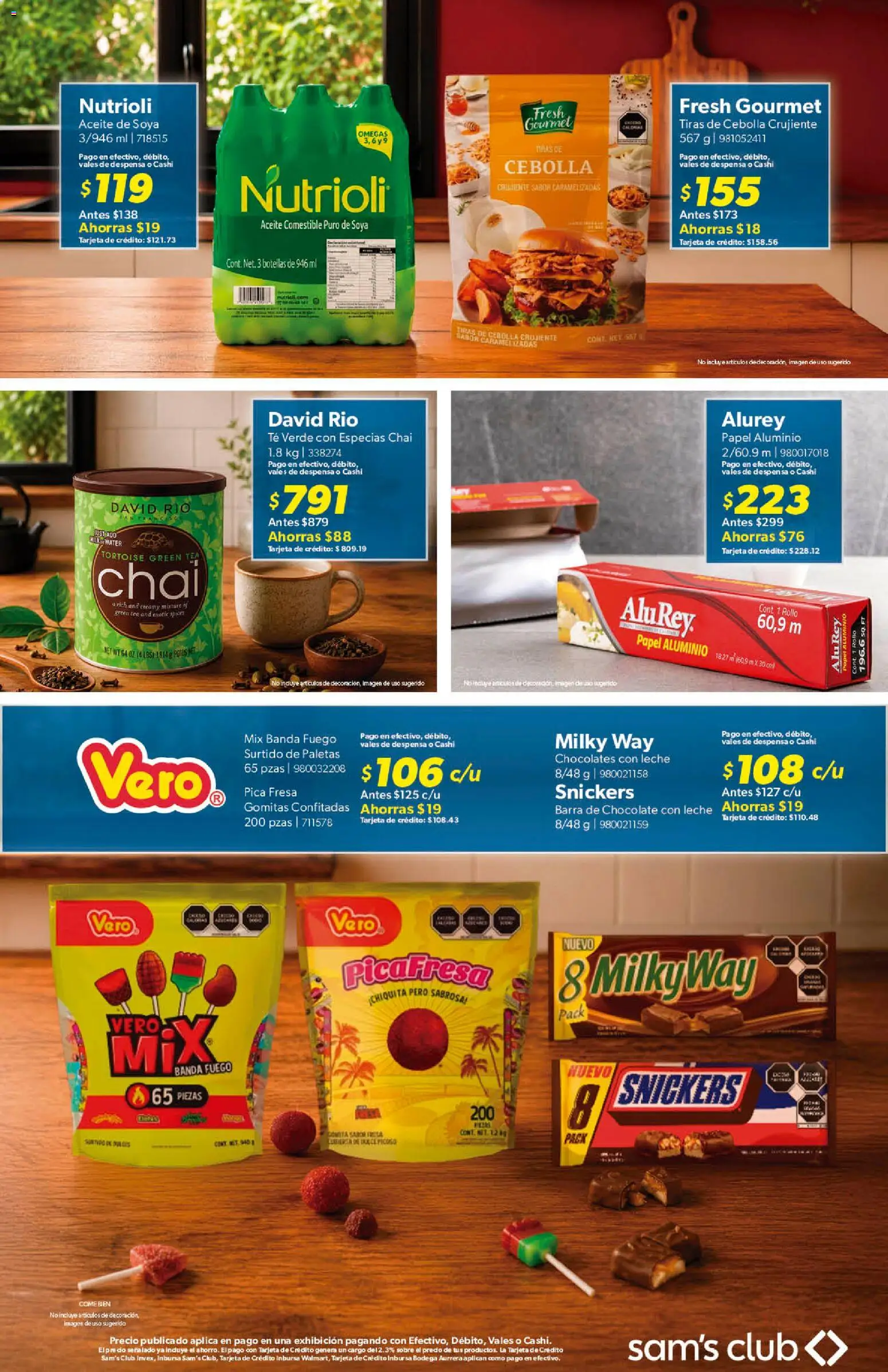 Nuevas ofertas de Sam's Club válidas en toda la República Mexicana desde el 15/07/2026. ¡Encuentra las mejores ofertas en Sam's Club catálogo! | Página: 2 | Productos: Fresa, Aceite, Sobre, Gomitas