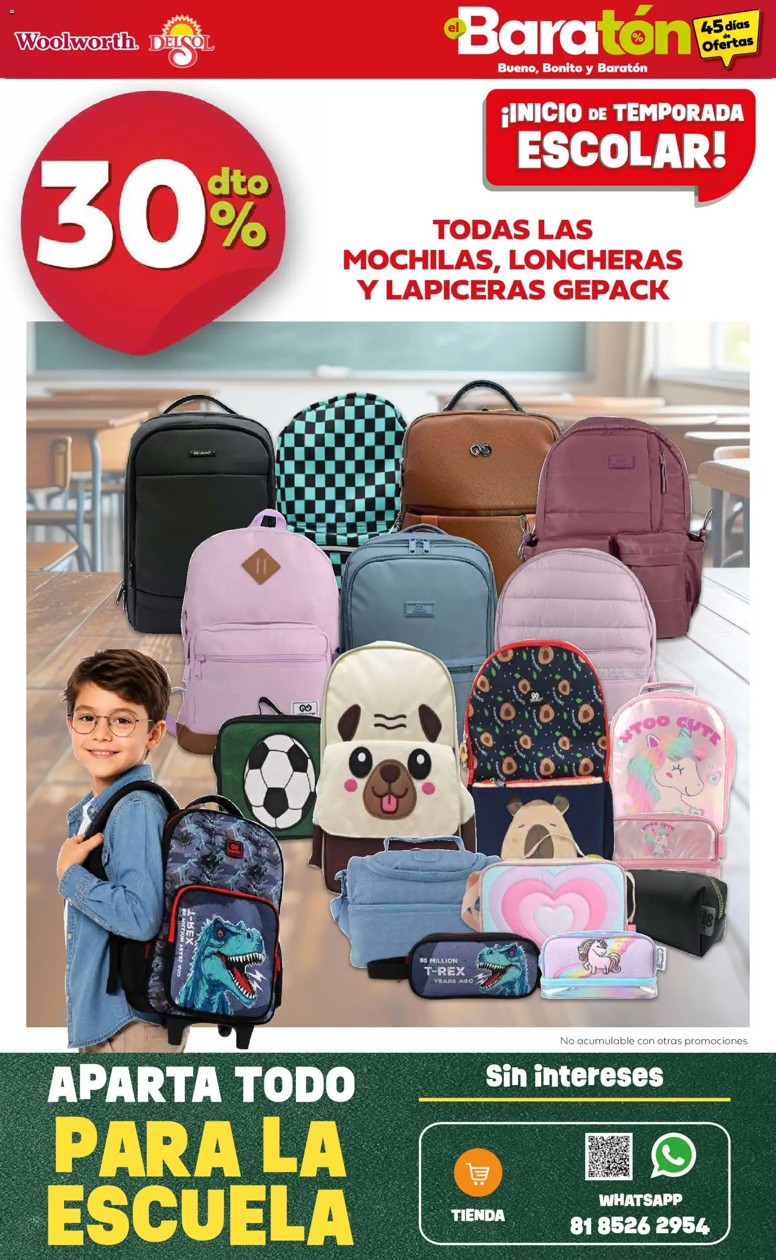 Nuevas ofertas de Del Sol y Woolworth válidas en toda la República Mexicana desde el 02/07/2026. ¡Encuentra las mejores ofertas en Del Sol y Woolworth catálogo Bueno, Bonito y Baratón! | Página: 3