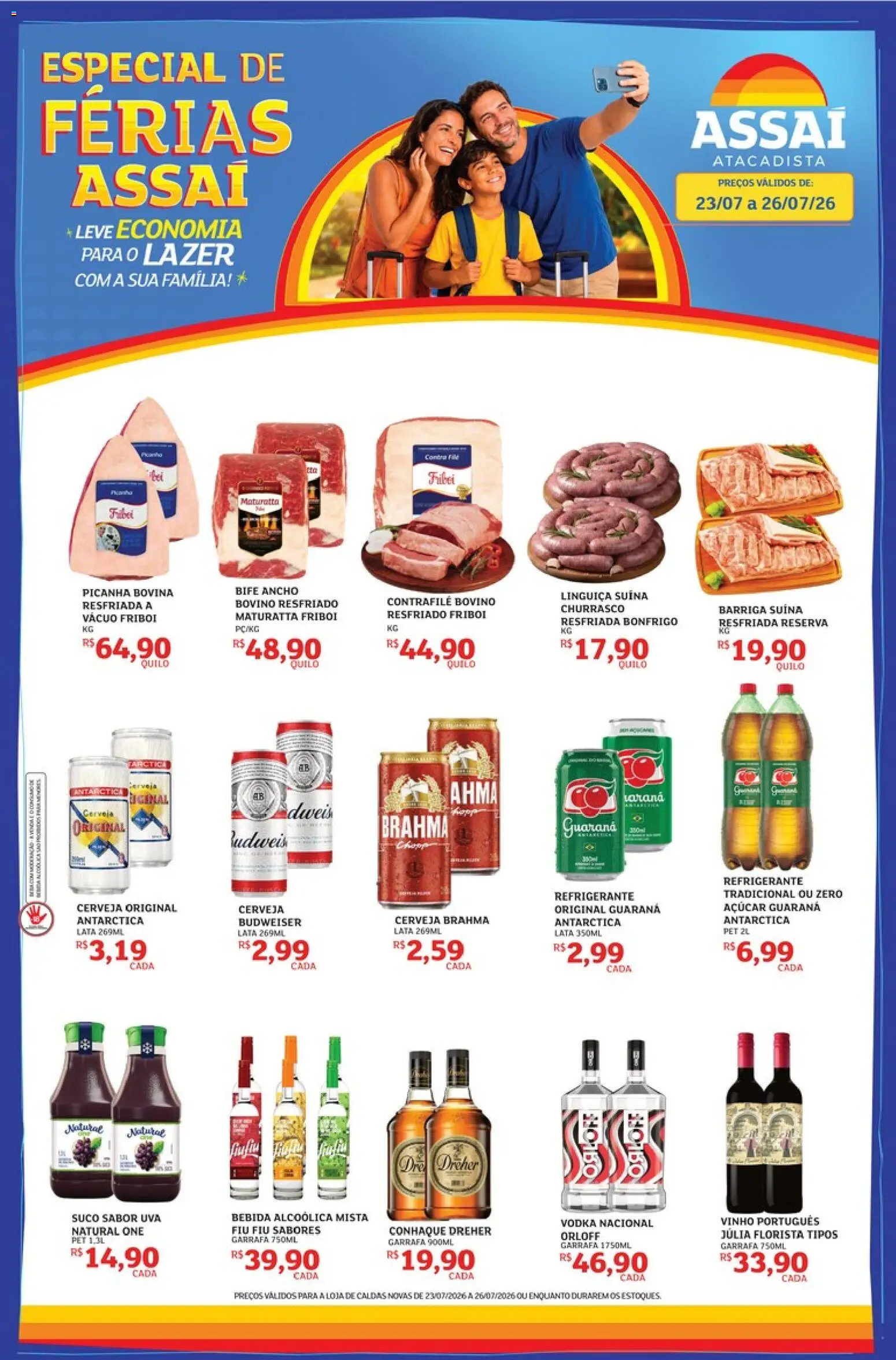 Assaí Atacadista ofertas de 23/07/2026 catalogue cover