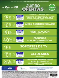 Vista previa Jumbo - Ofertas   Electro y Hogar válido desde el 23/10/2026