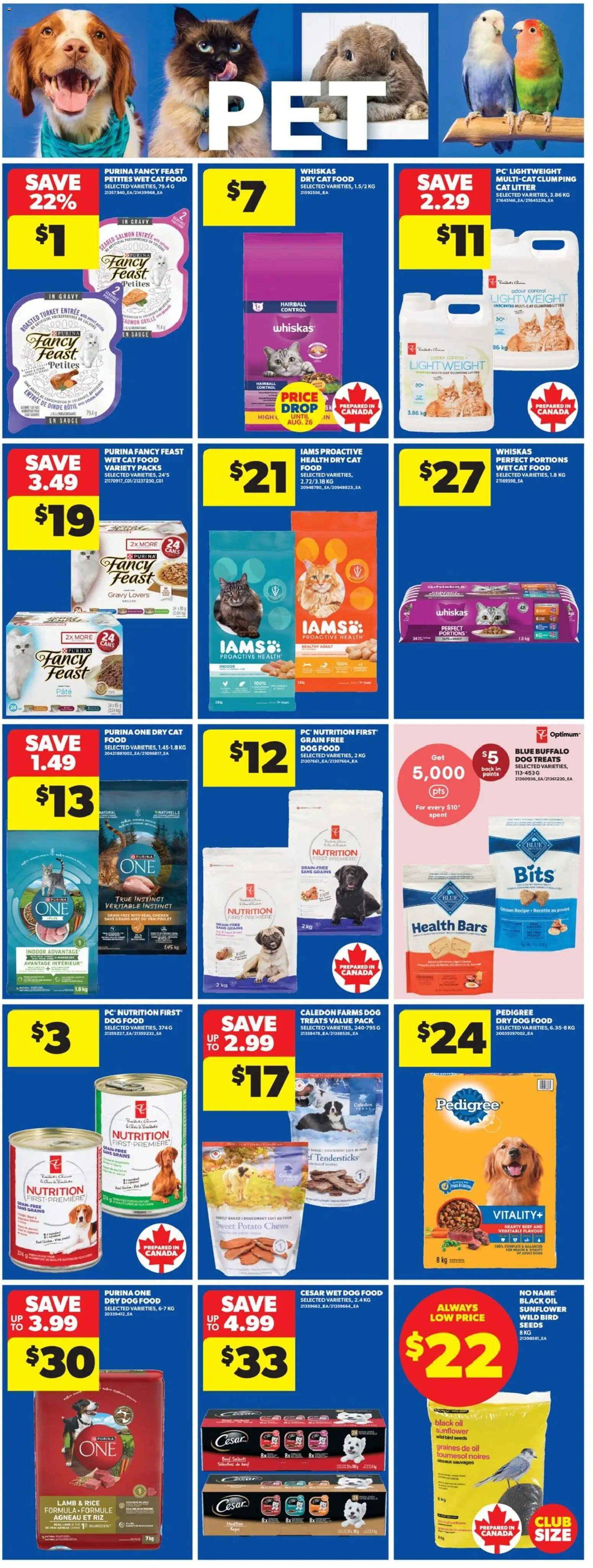 Real Canadian Superstore flyer valid from Aug 6, 2026 | Page: 22 | Products: Rice, Beef, Oil, Chicken