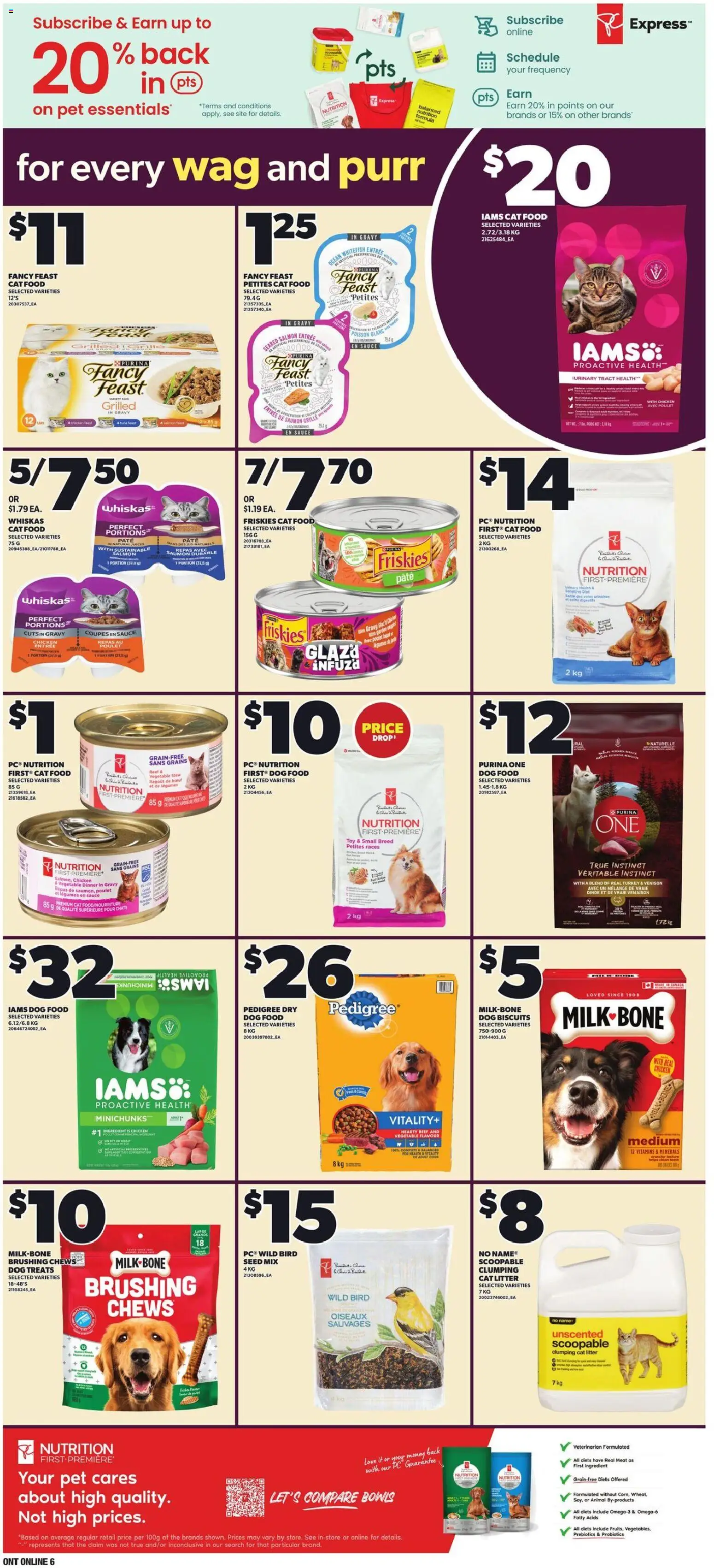 Loblaws flyer valid from Oct 1, 2026 | Page: 12 | Products: Beef, Turkey, Pâté, Food