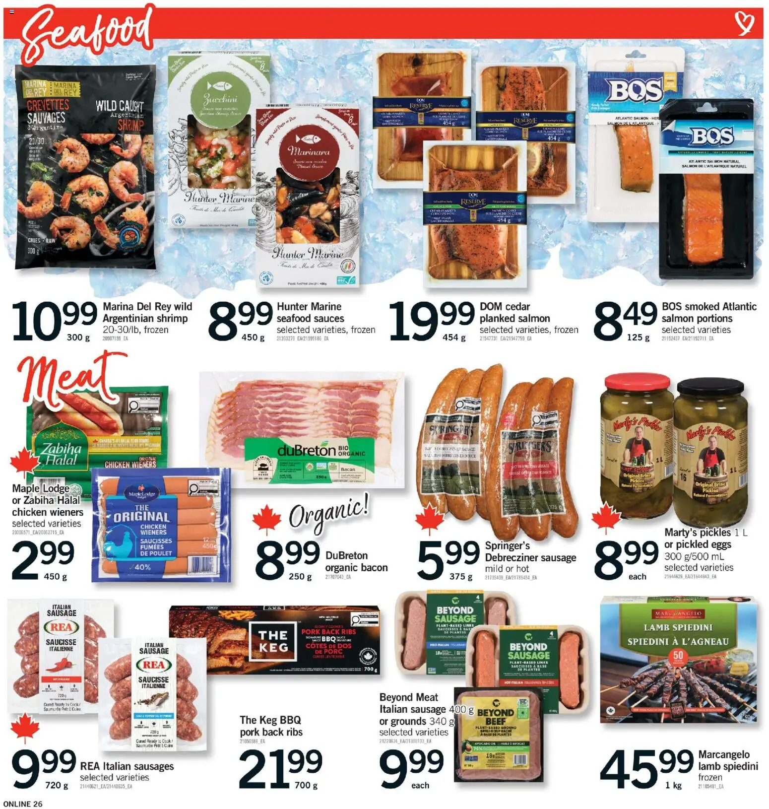 Fortinos flyer valid from 28.05.2026 | Page: 25 | Products: Rice, Beef, Chicken, Pork