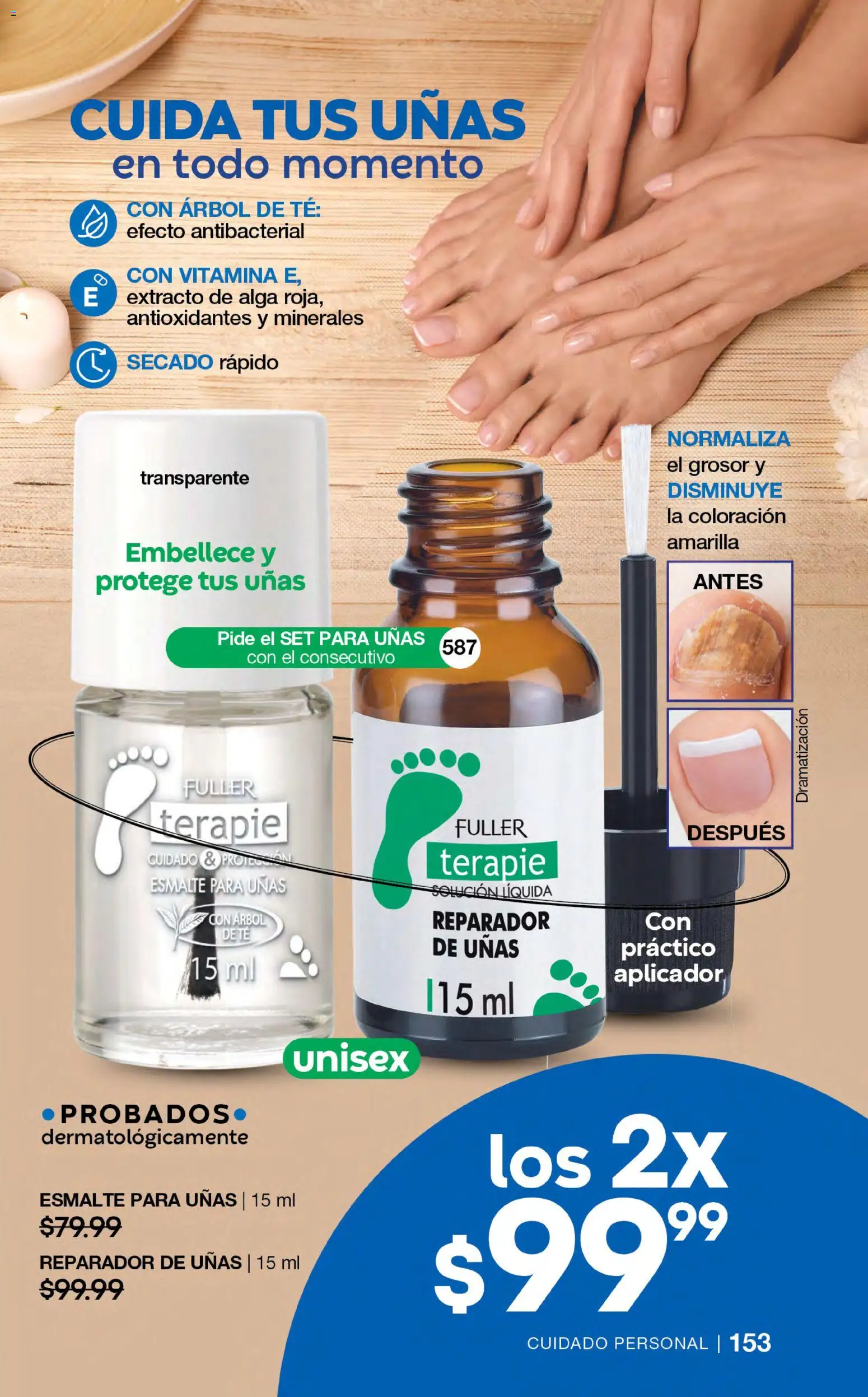 Nuevas ofertas de Fuller válidas en toda la República Mexicana desde el 05/08/2026. ¡Encuentra las mejores ofertas en Fuller campaña 9 2026! | Página: 153 | Productos: Té