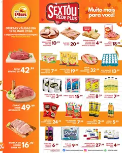 Rede Plus Supermercados - Ofertas da semana - Pré-Visualização do folheto da loja Rede Plus Supermercados, válido de 15.05.2026