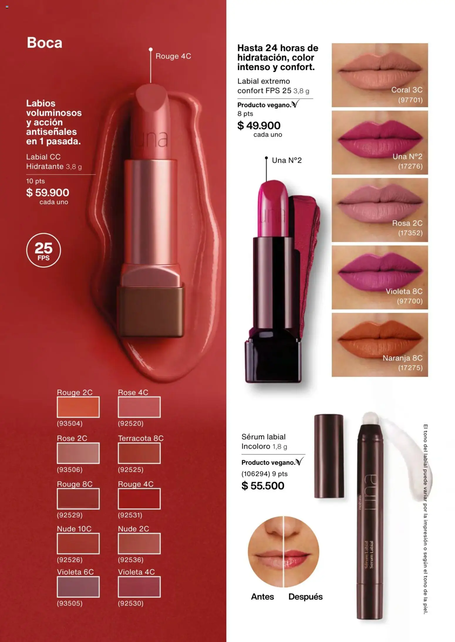Natura revista - valida desde el 01/03/2026 | Página: 61 | Productos: Serum