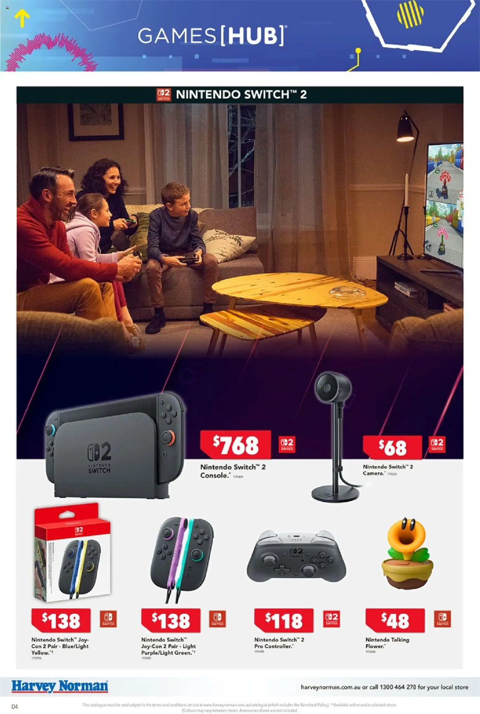 Harvey Norman catalogue - valid from 01/10/2026 | Page: 4 | Products: Nintendo Switch, Light, Accessories