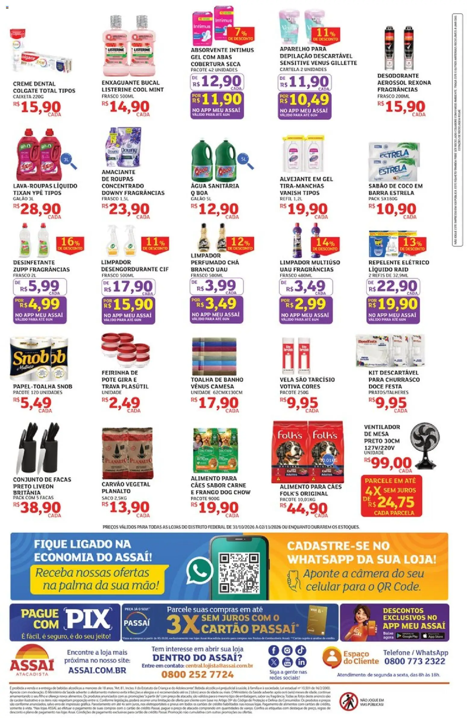Assaí Atacadista Folheto - válido de 31/10/2026 | Página: 4