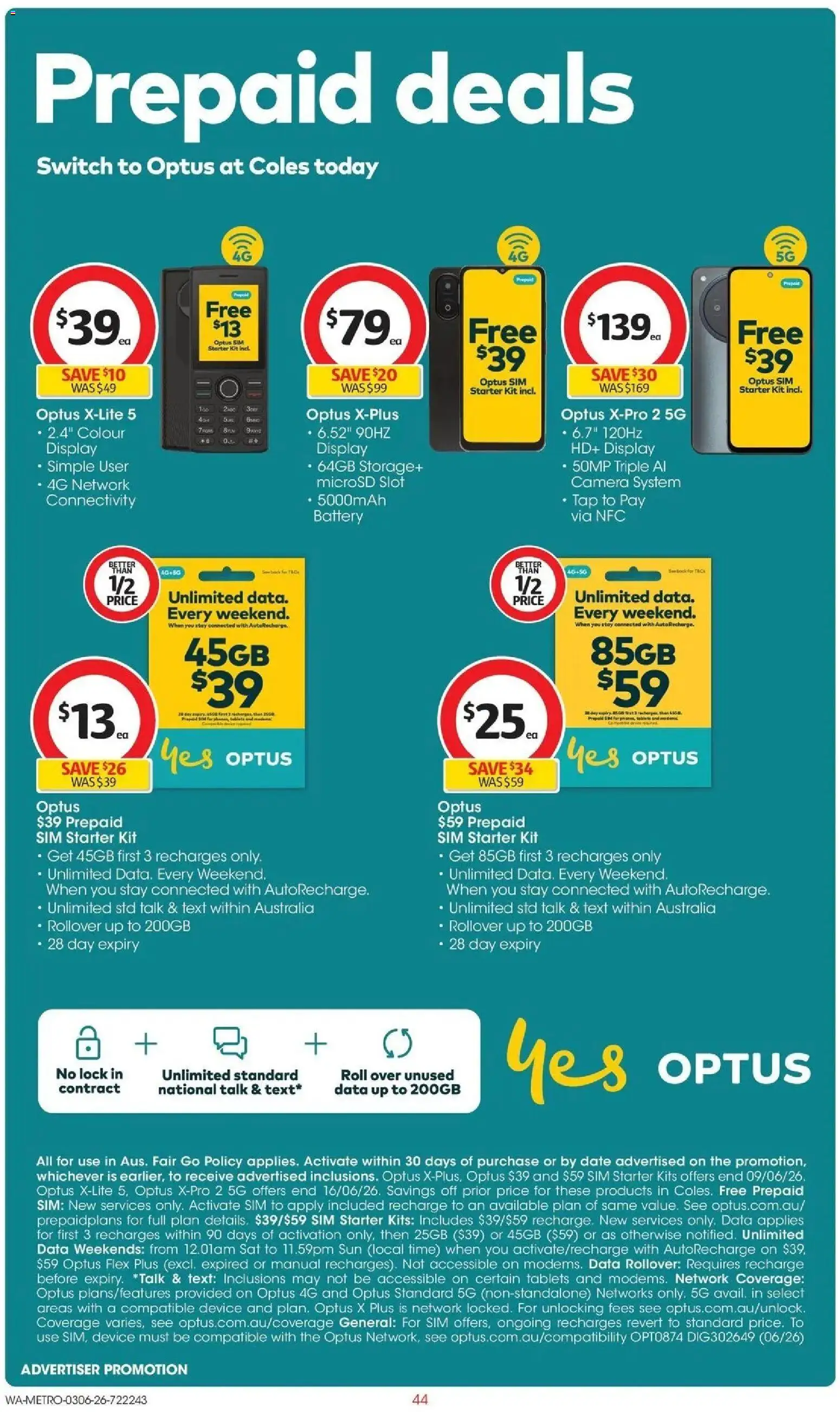 Coles catalogue - valid from 03.06.2026 | Page: 44