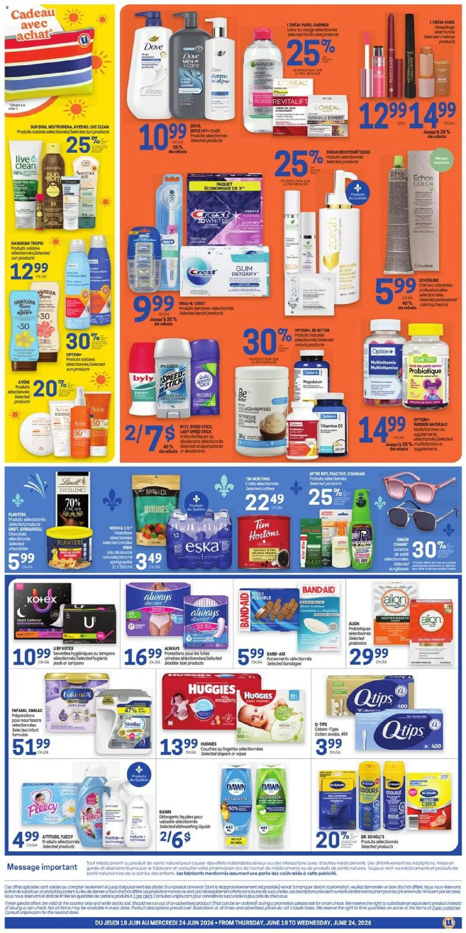 Uniprix flyer valid from 18.06.2026 | Page: 2 | Products: Bath