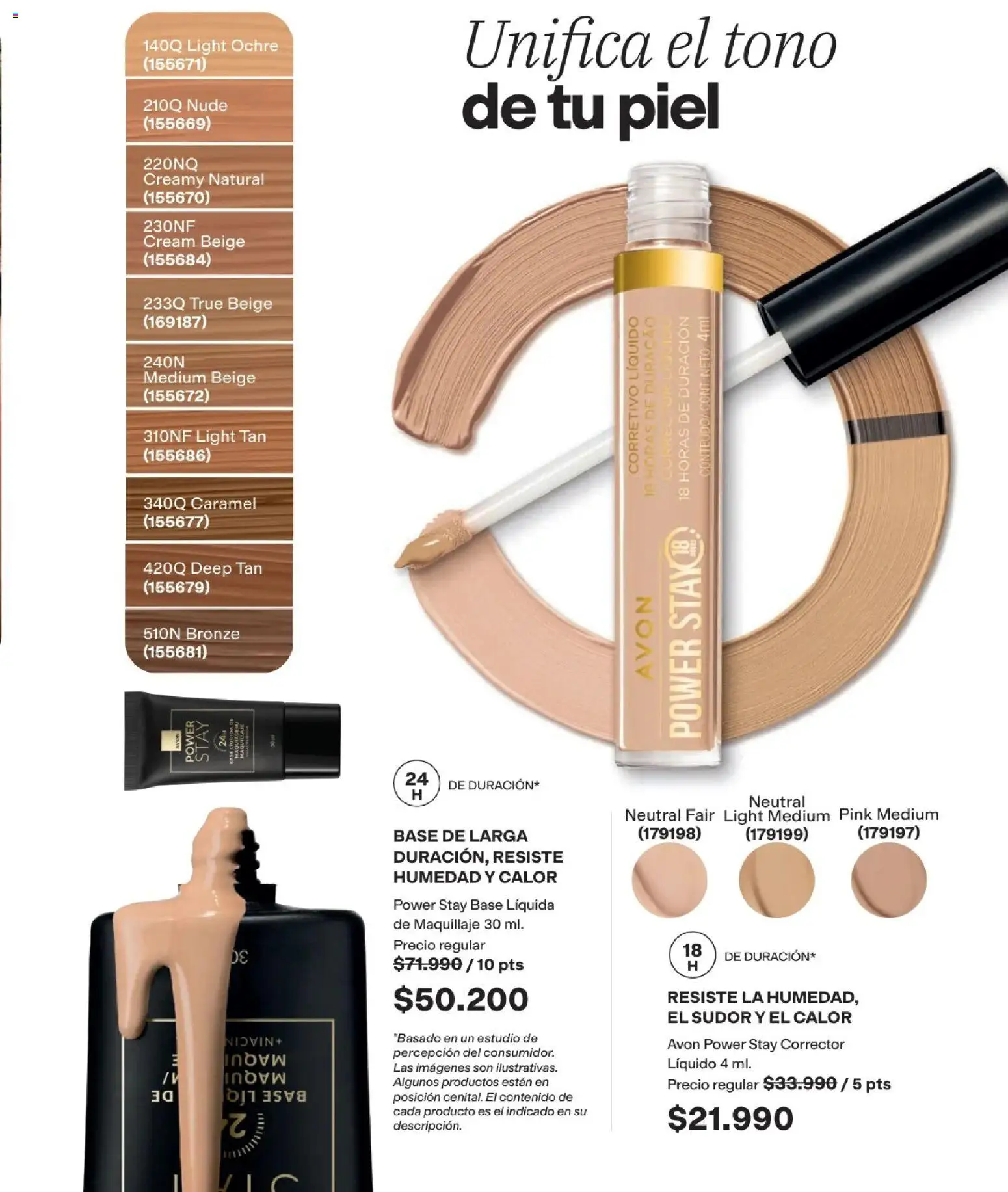 Avon revista - valida desde el 01.08.2026 | Página: 33 | Productos: Maquillaje, Corrector