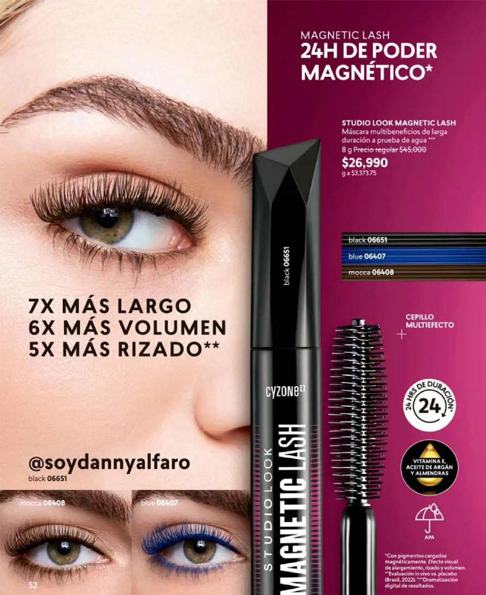 CyZone revista - valida desde el 19.05.2026 | Página: 52 | Productos: Almendras, Cepillo, Máscara, Aceite