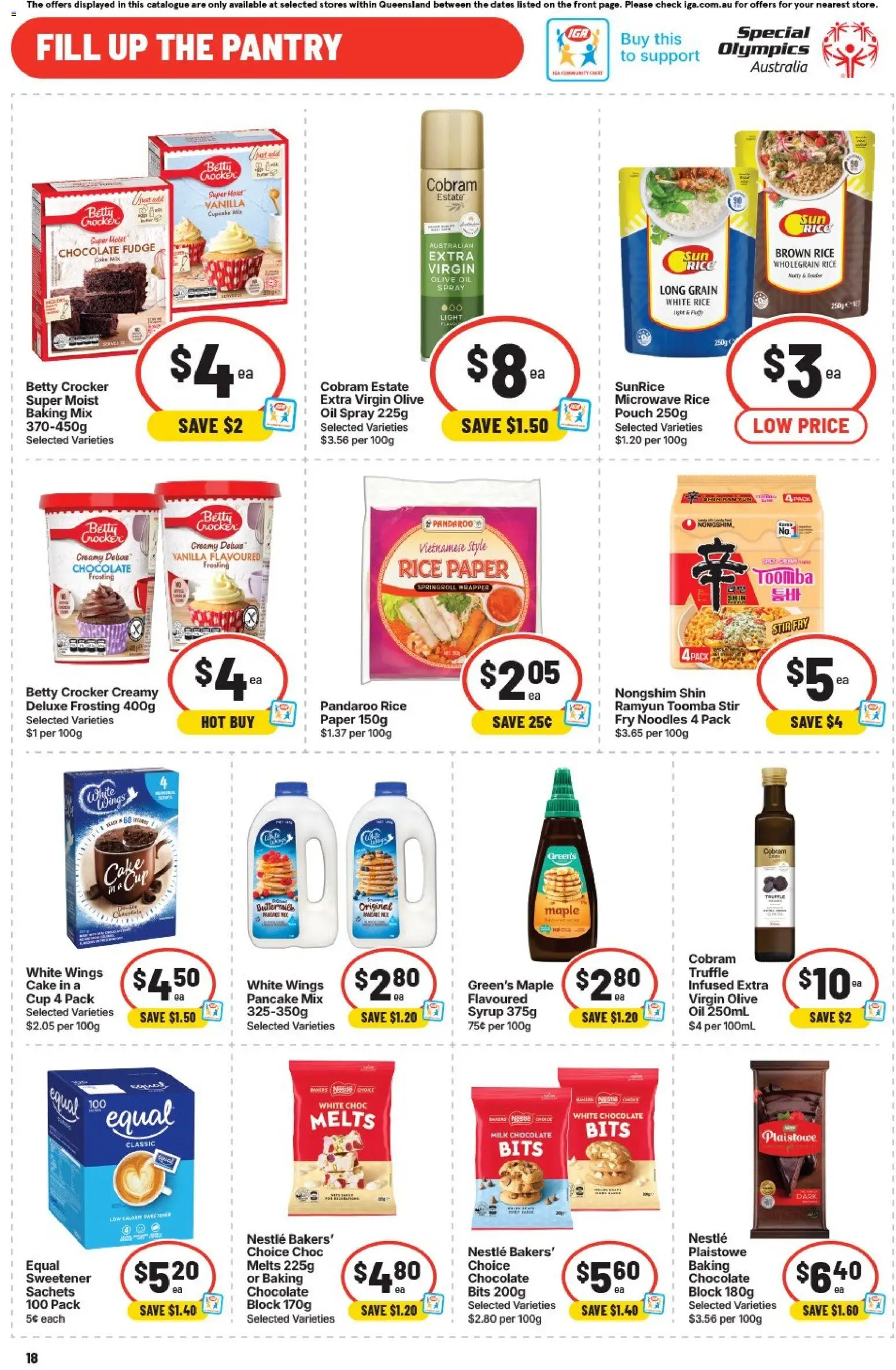 IGA catalogue - valid from 13.05.2026 | Page: 19 | Products: Milk, Lamb, Noodles, Garlic