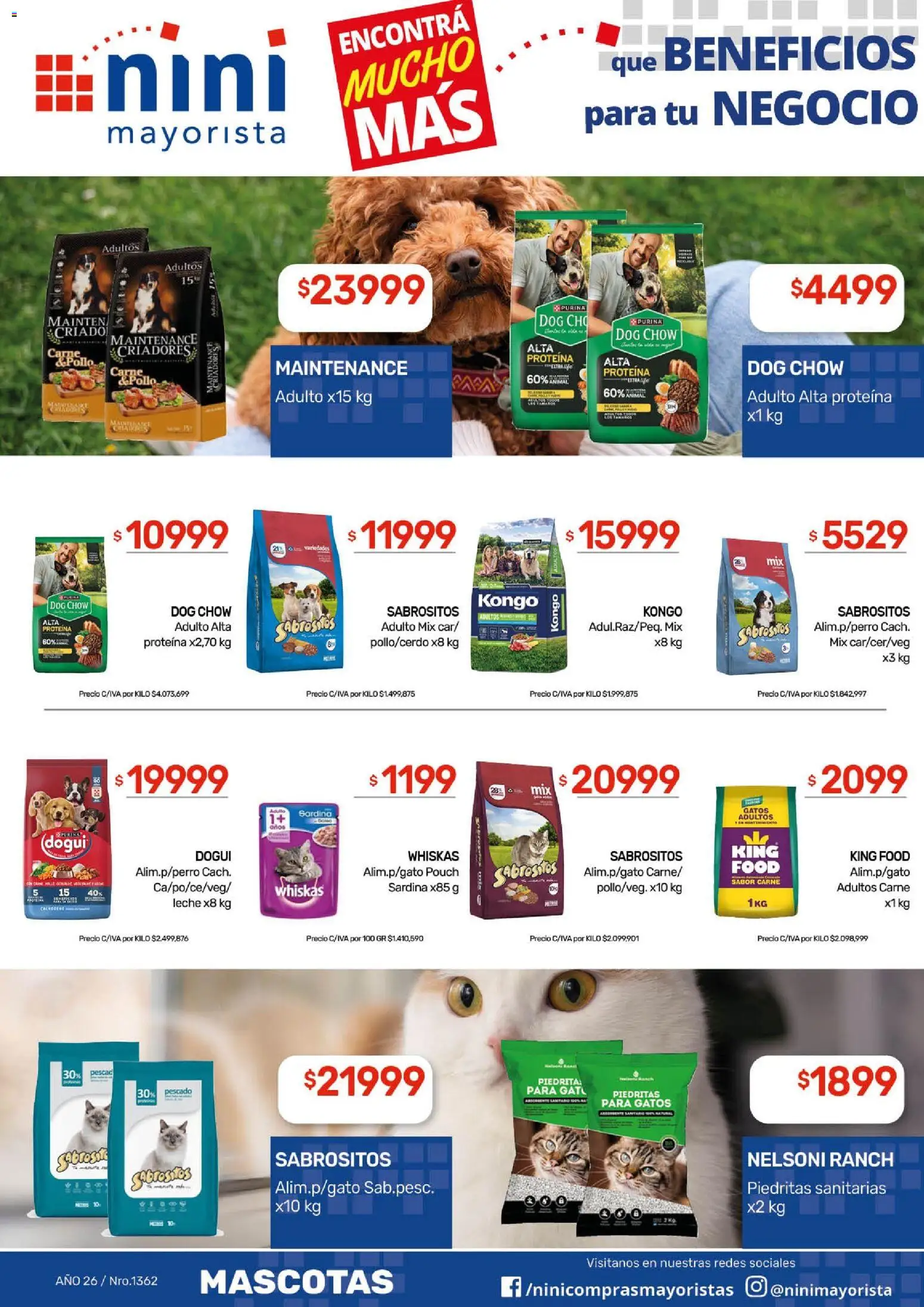 NINI Mayorista ofertas │ válido desde el 01.06.2026 | Página: 39 | Productos: Leche