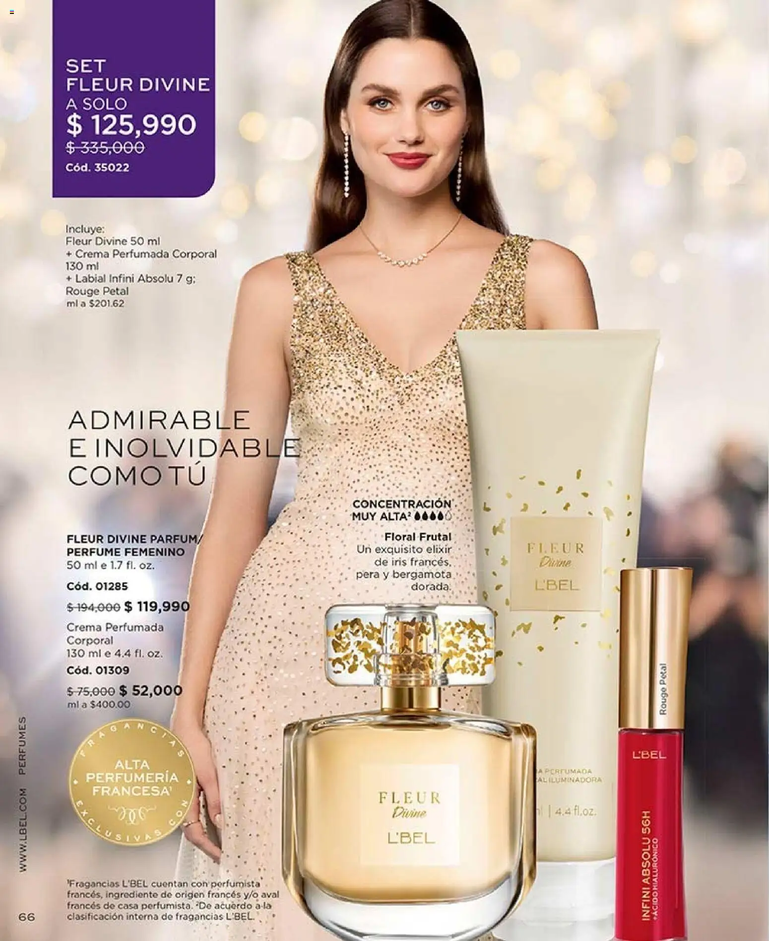L'Bel revista - valida desde el 07/09/2026 | Página: 66 | Productos: Crema, Perfumes, Perfume, Pera