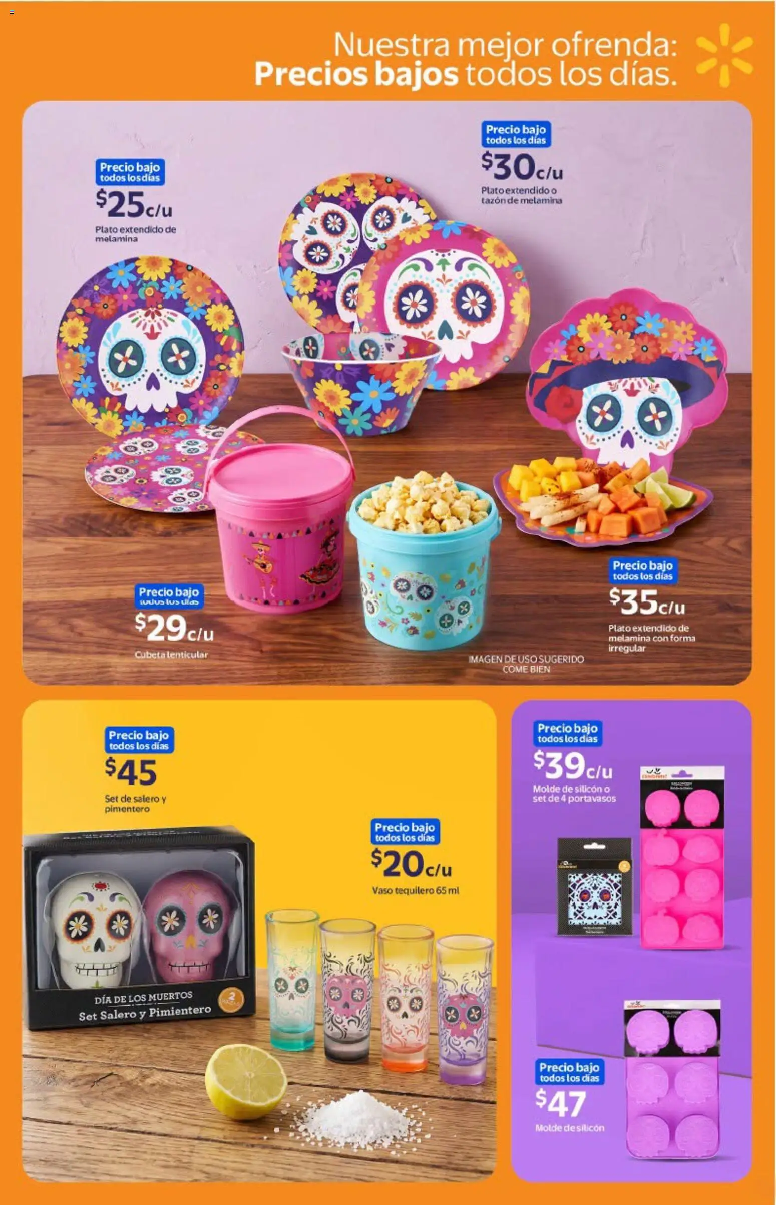 Nuevas ofertas de Walmart válidas en toda la República Mexicana desde el 01/10/2026. ¡Encuentra las mejores ofertas en Walmart folleto Que a tu ofrenda no le falte nada! | Página: 4