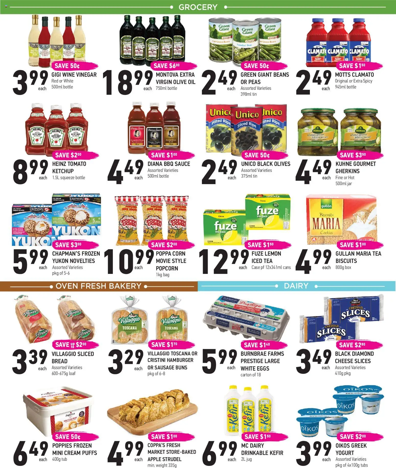 Coppas Fresh Market flyer valid from Jul 23, 2026 | Page: 3 | Products: Ice cream, Bakery, Box, Bread