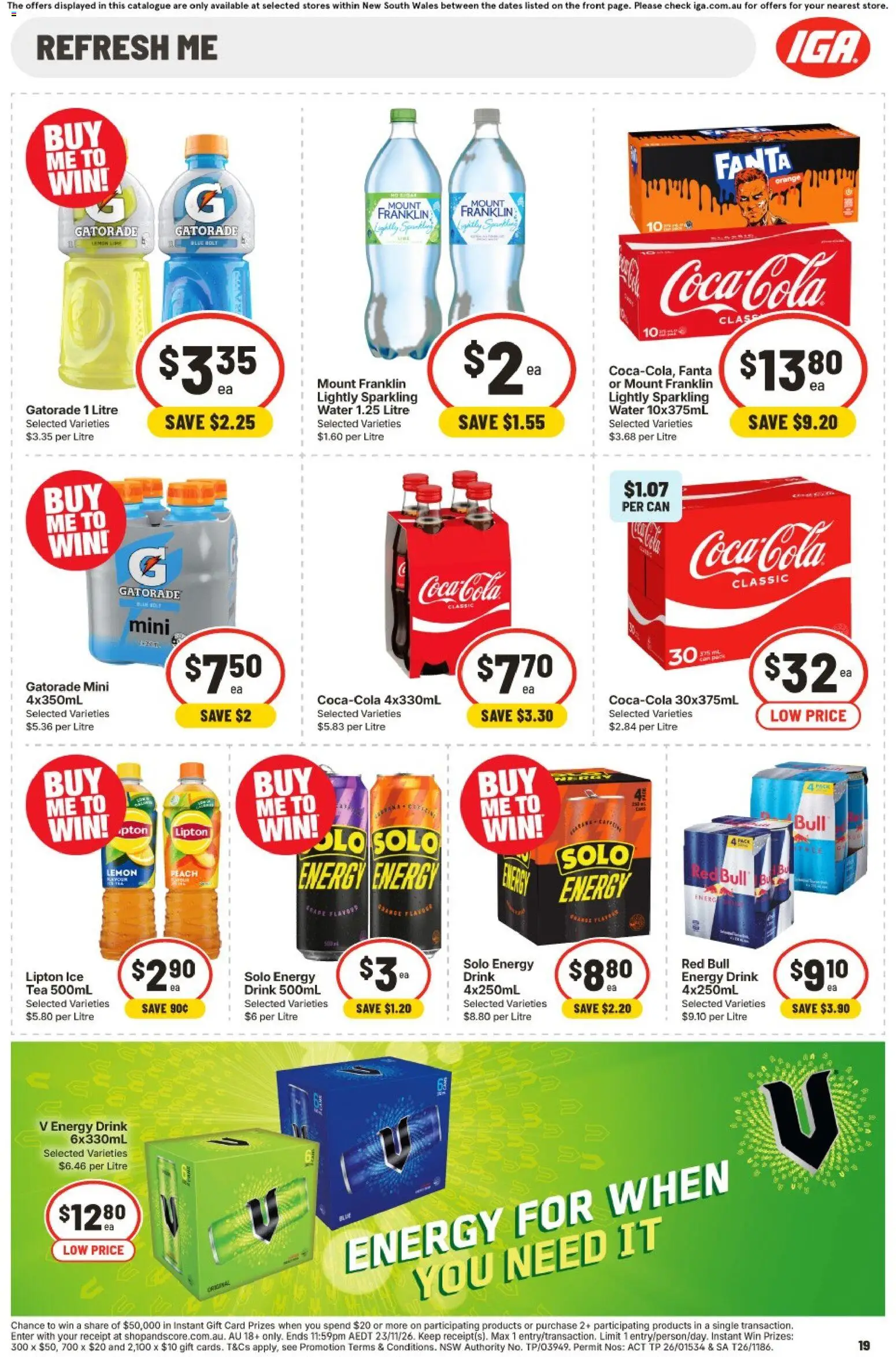 IGA catalogue - valid from 21/10/2026 | Page: 18