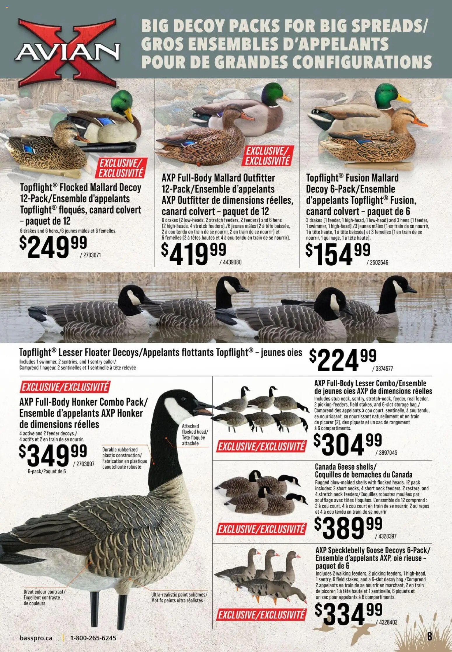 Cabelas flyer valid from Aug 27, 2026 | Page: 8 | Products: Goose