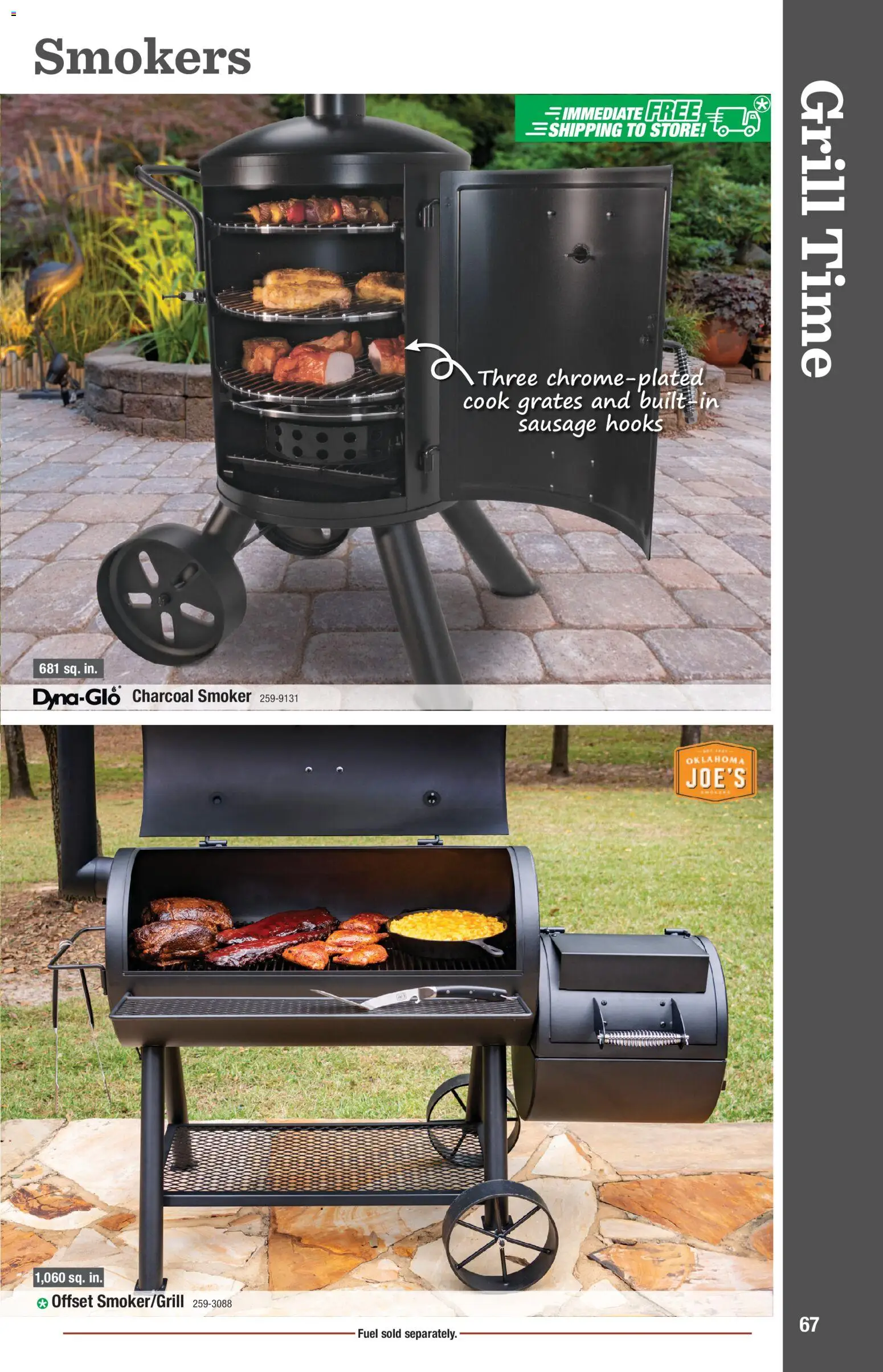 Menards - Summer catalog - valid from 04.02.2026 | Page: 67 | Products: Sausage, Grill