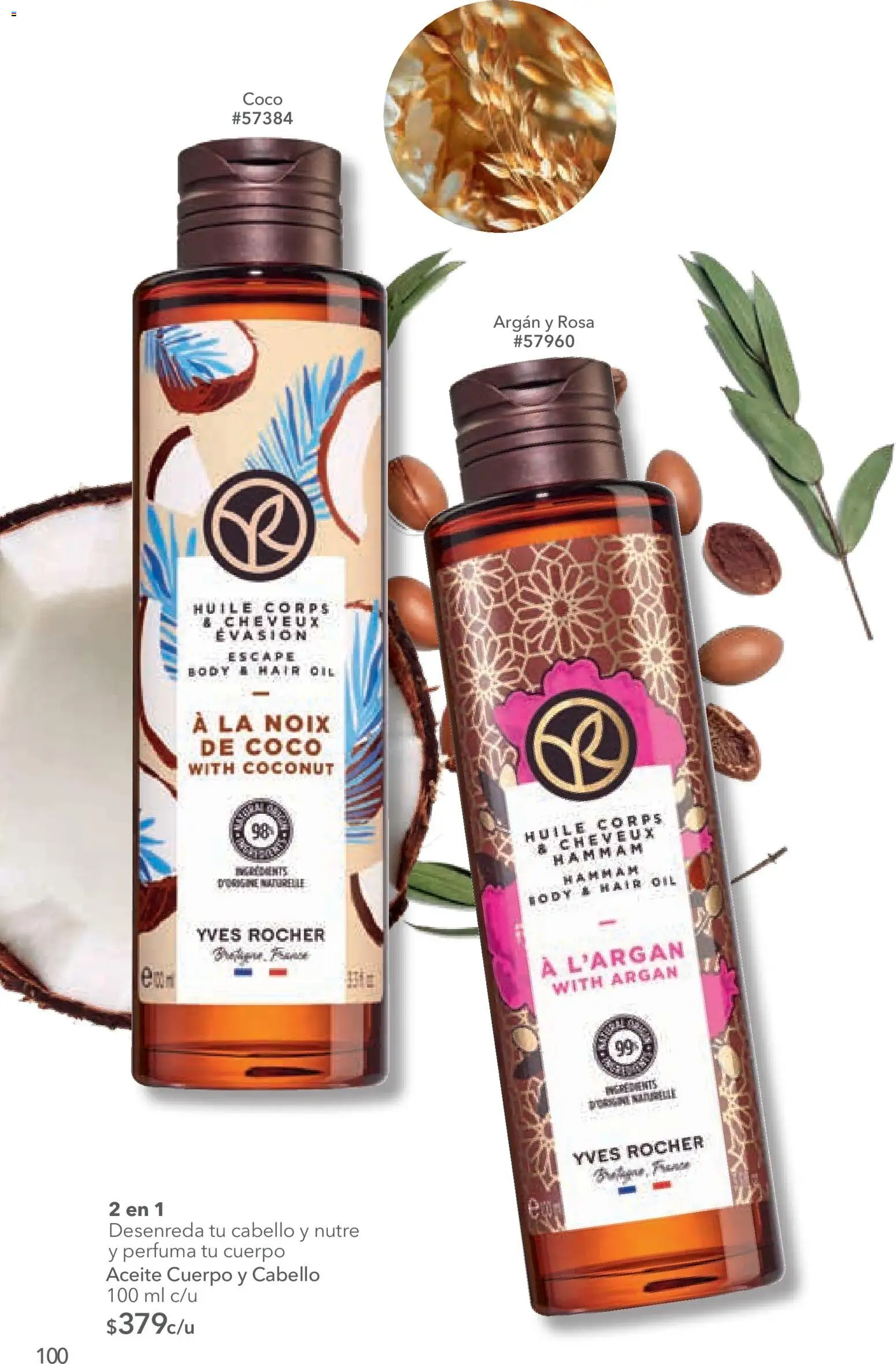 Nuevas ofertas de Yves Rocher válidas en toda la República Mexicana desde el 14/07/2026. ¡Encuentra las mejores ofertas en Yves Rocher campaña 10 2026! | Página: 102 | Productos: Aceite, Body