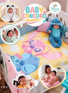 Vista previa de Colchas Concord catálogo Colección Bebé Disney, nuevo folleto de la tienda, válido en México a partir del 15/10/2026