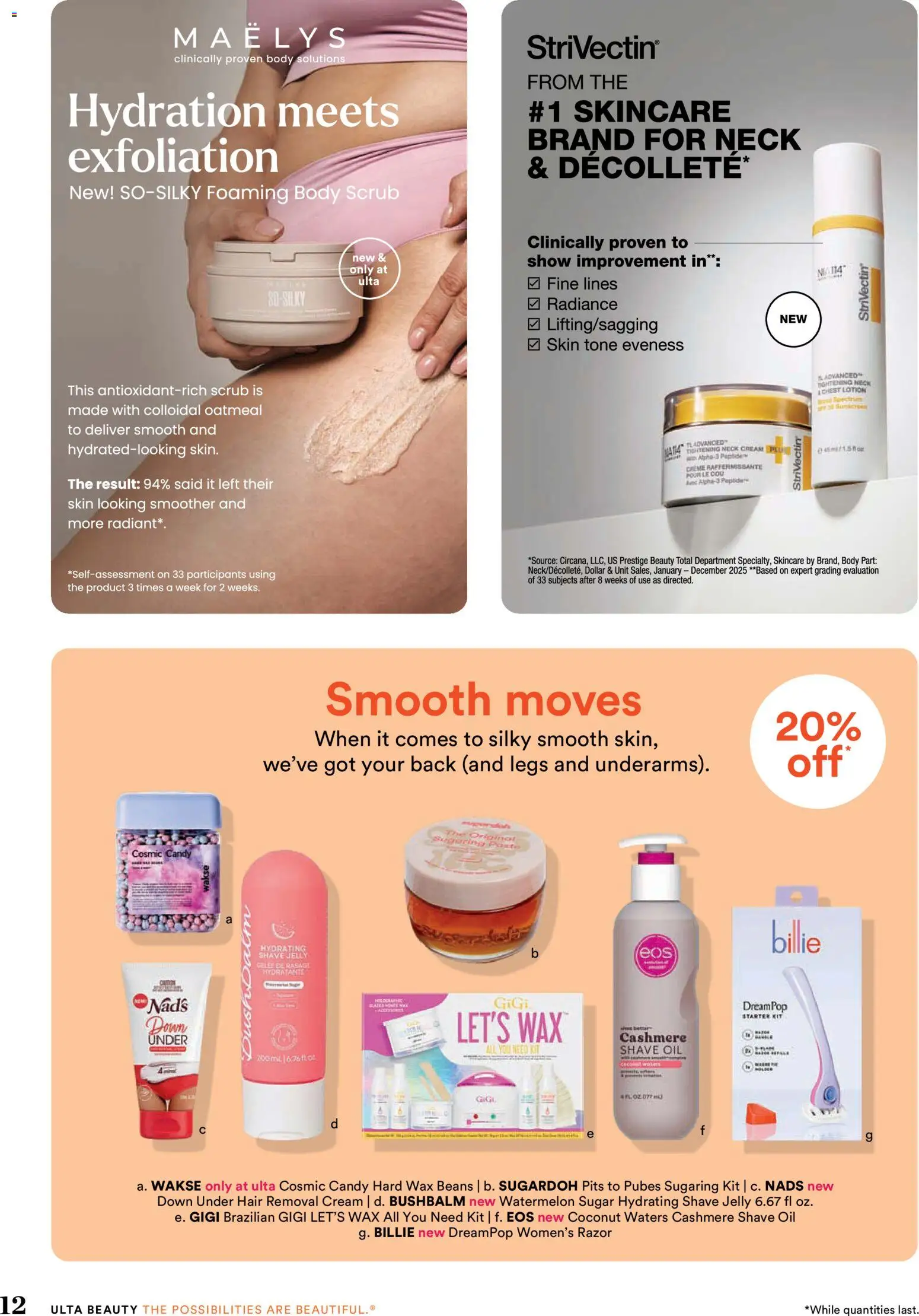 Ulta Beauty Weekly Ad - valid from 17.05.2026 | Page: 12 | Products: Oil, Cream, Sugar, Starter