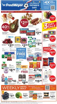 Preview of Fred Meyer weekly ads valid from 17.06.2026
