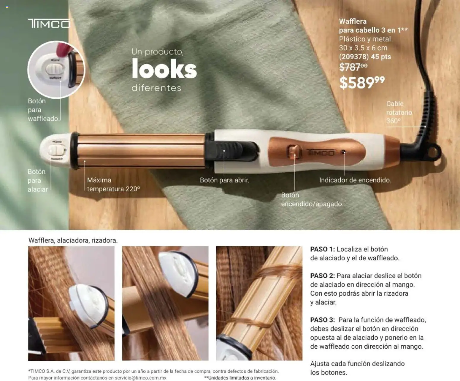 Nuevas ofertas de AVON válidas en toda la República Mexicana desde el 02/10/2026. ¡Encuentra las mejores ofertas en AVON Casa & Estilo 15 2026! | Página: 119 | Productos: Cable