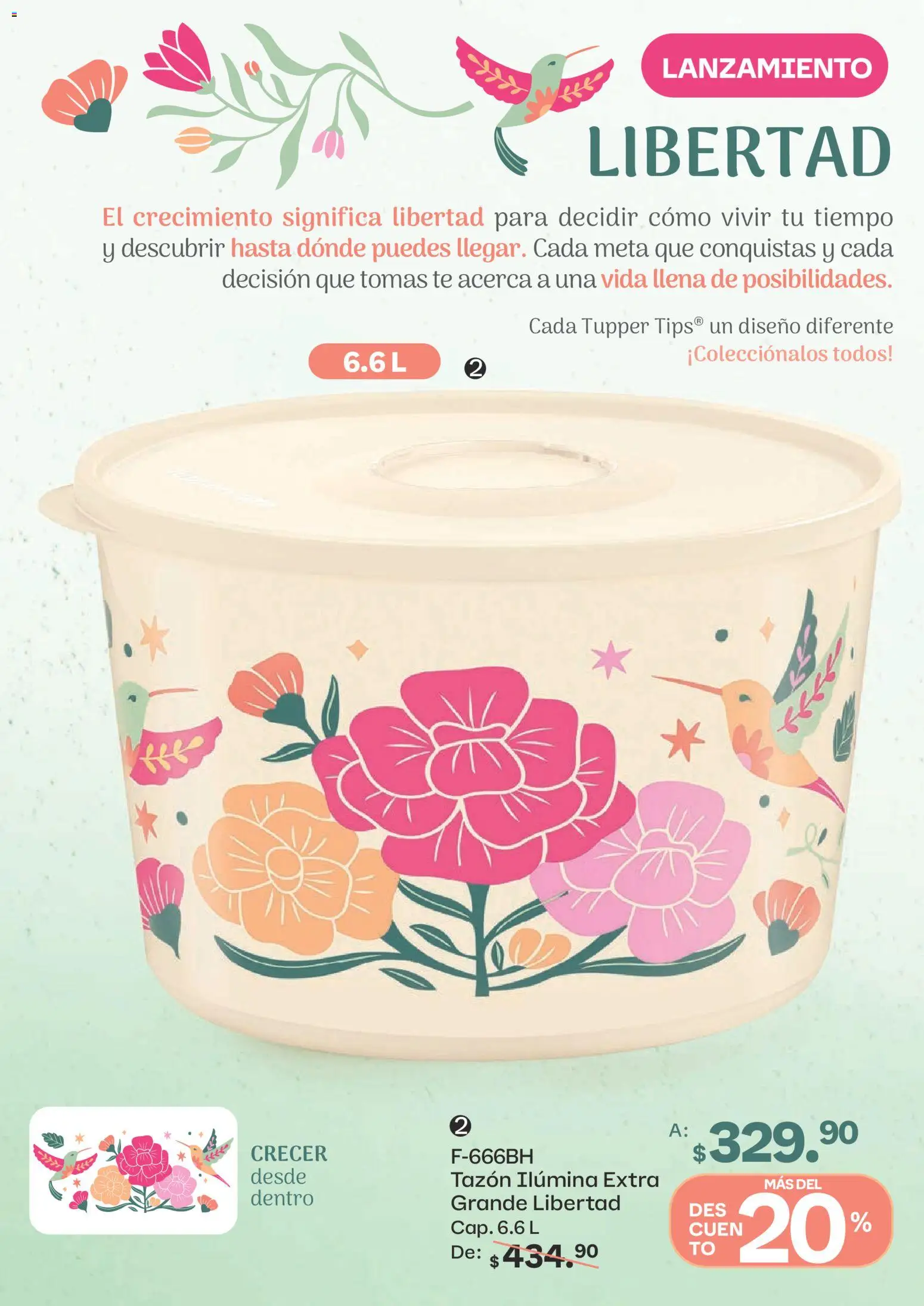 Nuevas ofertas de Tupperware válidas en toda la República Mexicana desde el 13/07/2026. ¡Encuentra las mejores ofertas en Tupperware catálogo! | Página: 115 | Productos: Tupper, Té