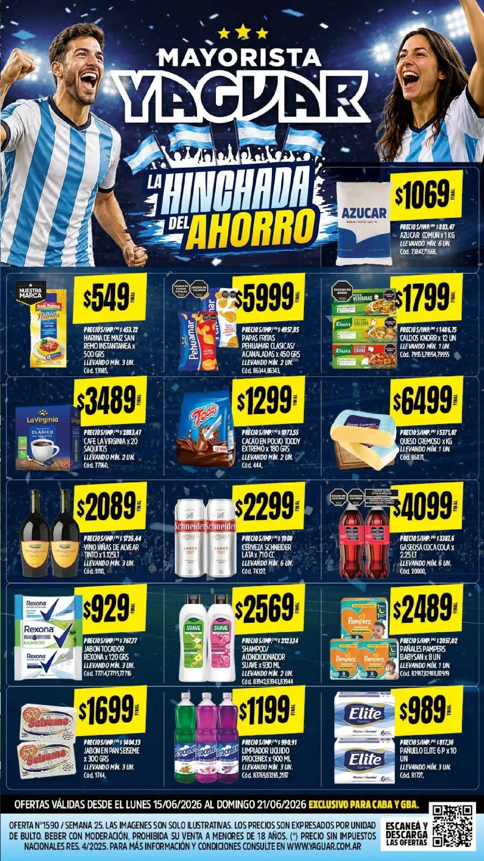 Yaguar catálogo │ válido desde el 15.06.2026 | Página: 2 | Productos: Pañuelo, Polvo, Polenta, Limpiador