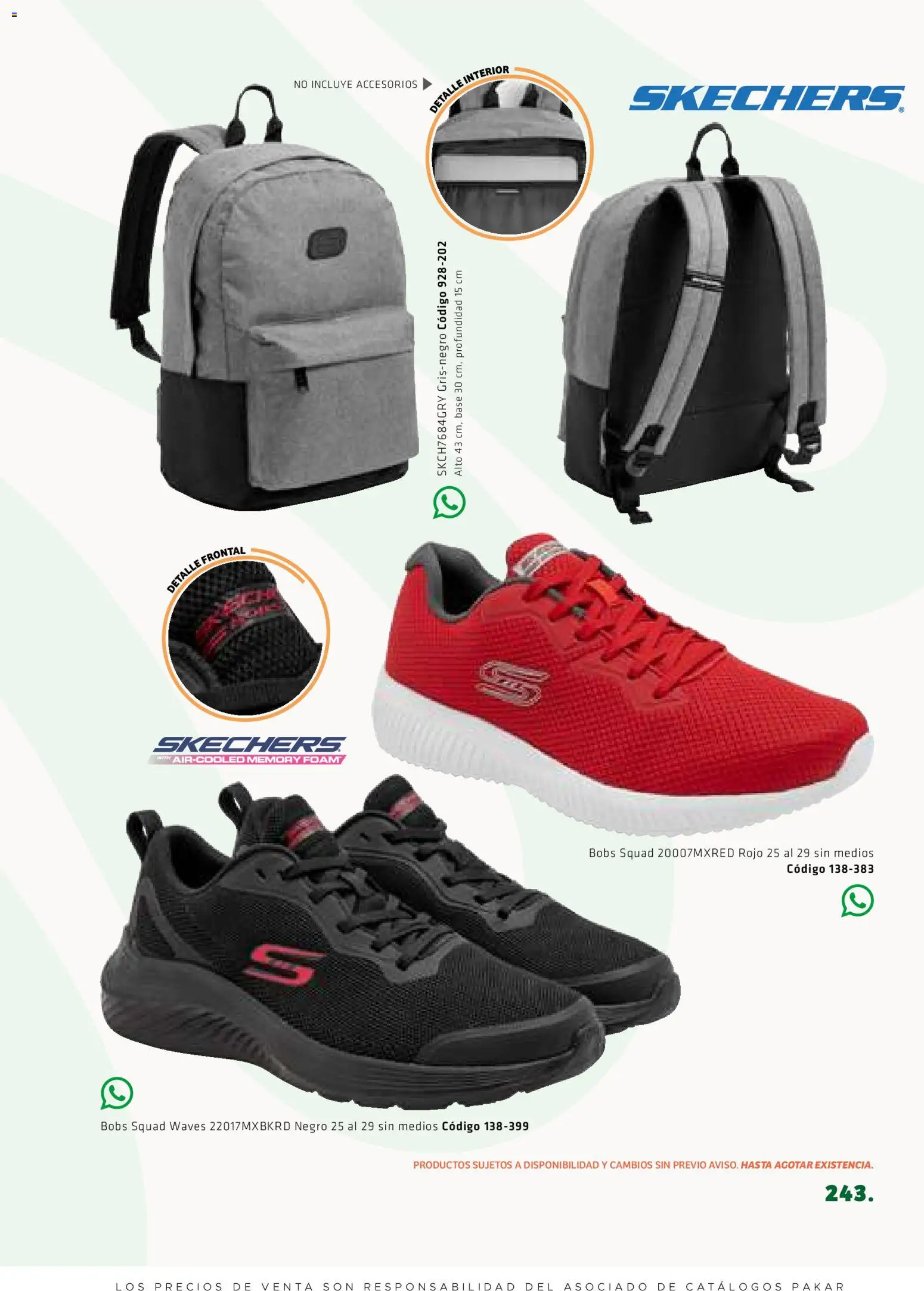Nuevas ofertas de SC Pakar válidas en toda la República Mexicana desde el 27/02/2026. ¡Encuentra las mejores ofertas en SC Pakar catálogo Premium Men Tomo 1! | Página: 243