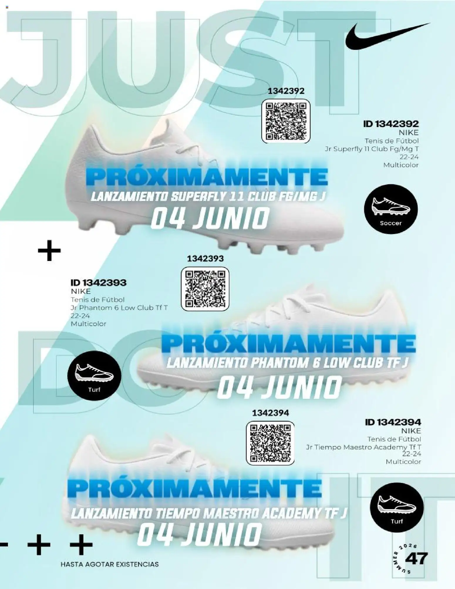 Nuevas ofertas de Price Shoes válidas en toda la República Mexicana desde el 04.06.2026. ¡Encuentra las mejores ofertas en Price Shoes catálogo Fútbol 2026! | Página: 47 | Productos: Tenis