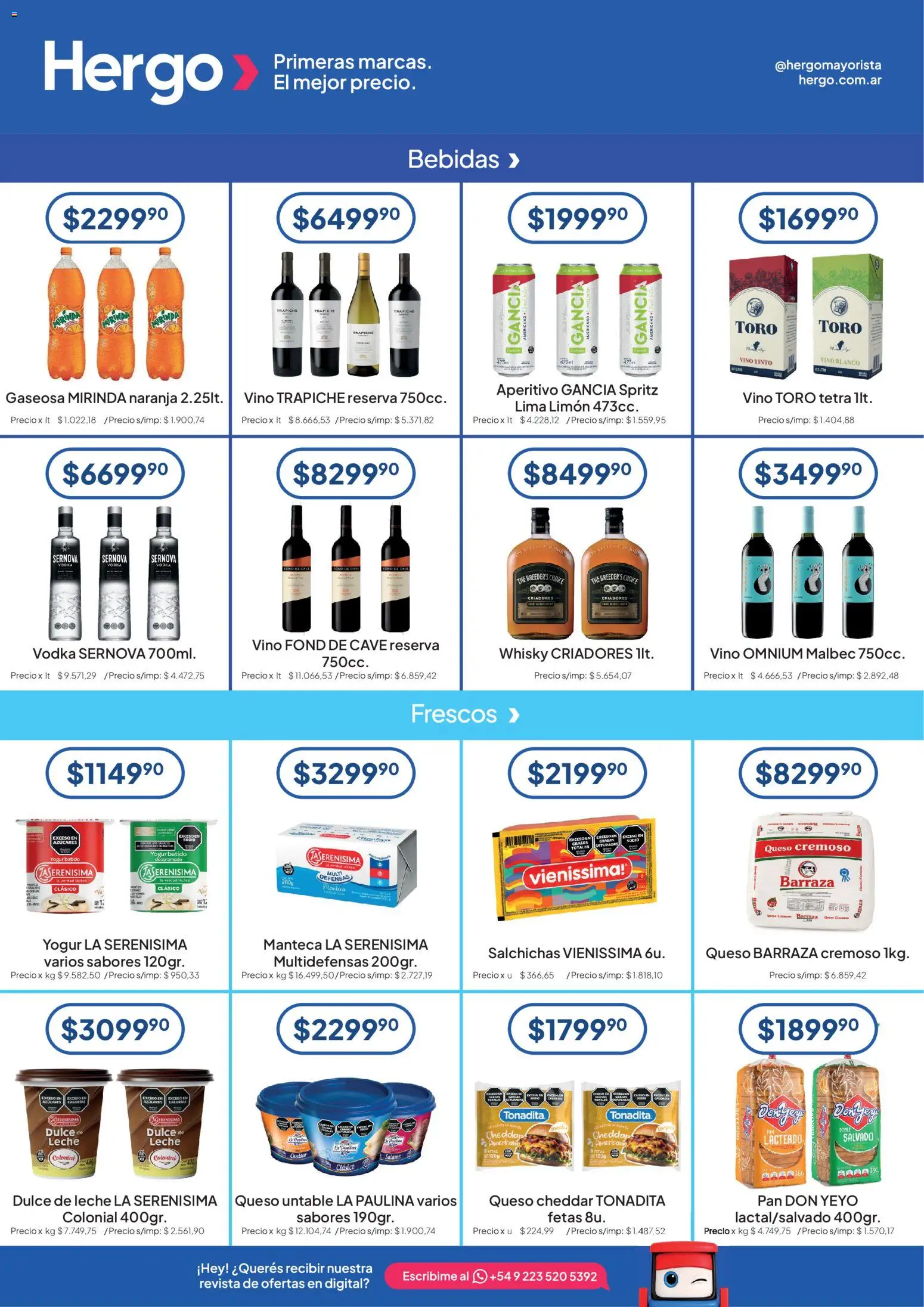 Revista de ofertas Hergo - Página 3 - Ofertas válidas hasta el 27 de octubre de 2026