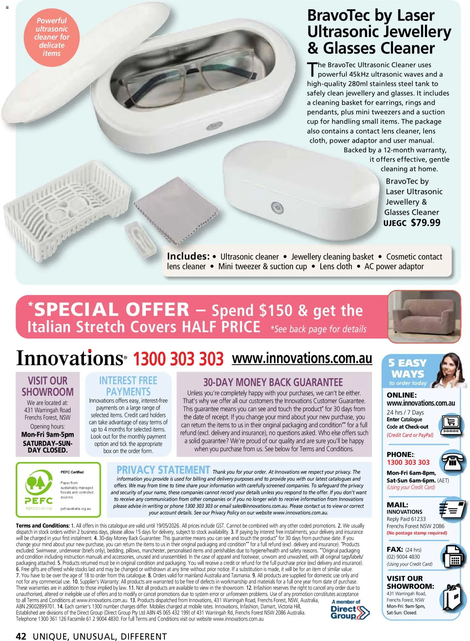 Innovations catalogue - valid from 26.03.2026 | Page: 42 | Products: Jewellery, Adaptor, Fax, Case