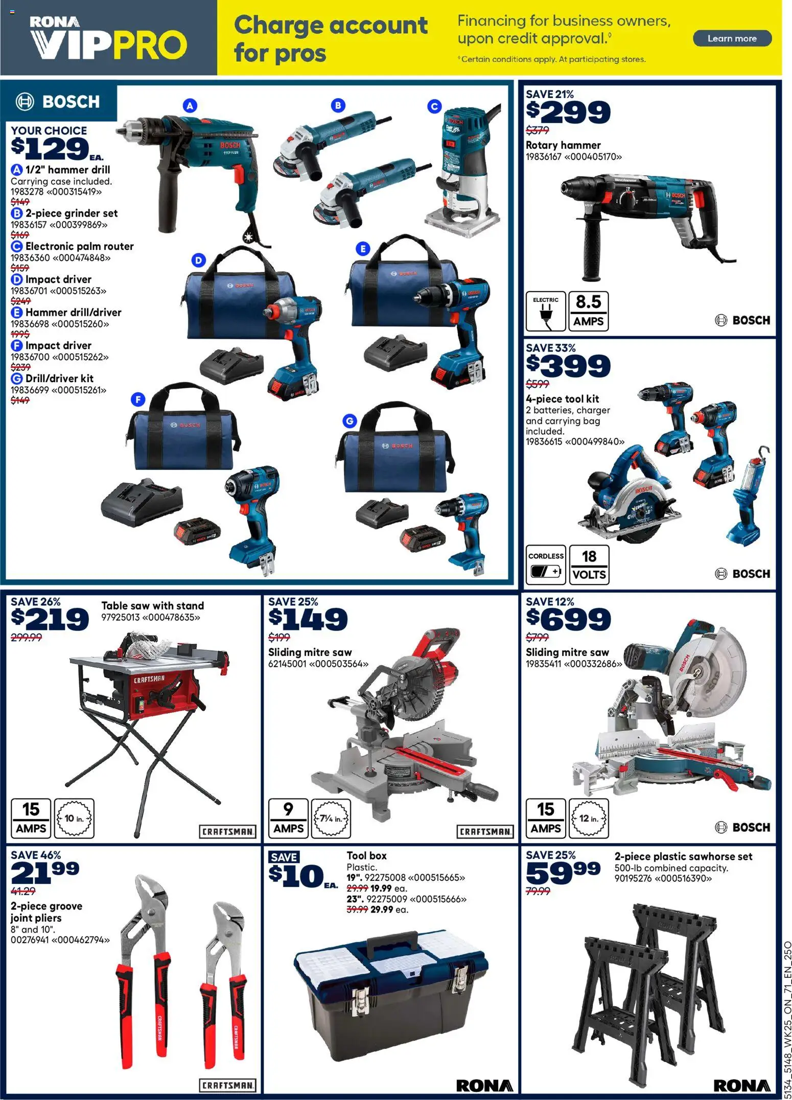 Rona flyer valid from Jul 16, 2026 | Page: 17 | Products: Case, Bag, Grinder, Box