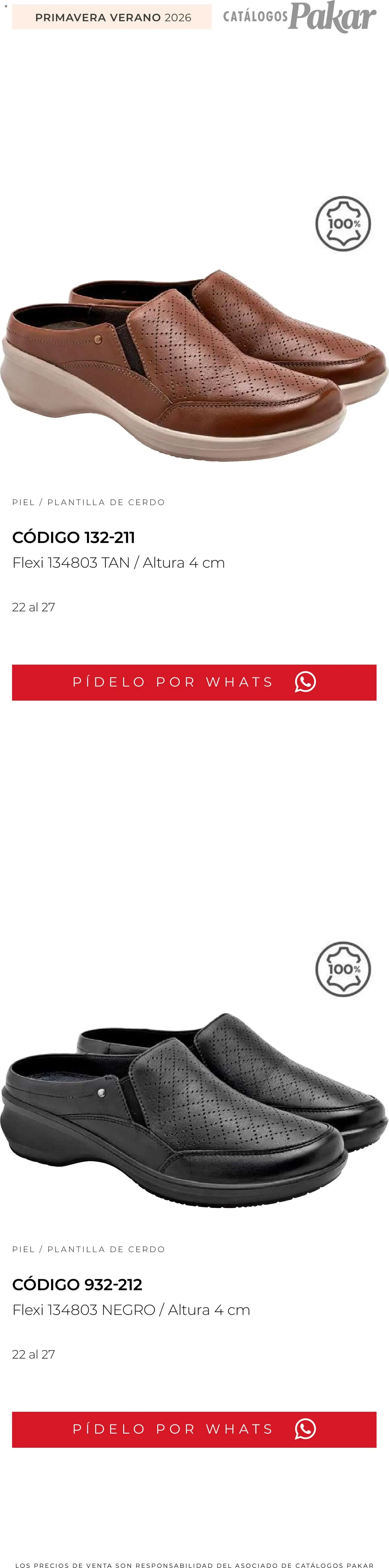 Nuevas ofertas de SC Pakar válidas en toda la República Mexicana desde el 04/03/2026. ¡Encuentra las mejores ofertas en SC Pakar catálogo Flexi PV26! | Página: 87 | Productos: Cerdo