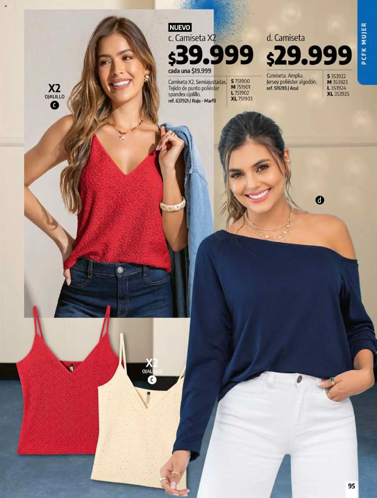 Pacifika revista - valida desde el 12/07/2026 | Página: 95 | Productos: Camiseta