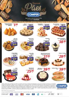 Comper ofertas Especial Pães - Pré-Visualização do folheto da loja Comper, válido de 18/07/2026