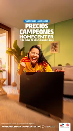 Homecenter catálogo -  Vista previa de la revista de la tienda Homecenter valido desde el 21.05.2026
