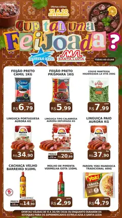Estrela Azul ofertas Feijoada - Pré-Visualização do folheto da loja Estrela Azul, válido de 15/09/2026