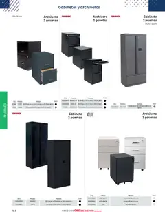 Vista previa de Office Depot catálogo 2026, nuevo folleto de la tienda, válido en México a partir del 12/01/2026 | Página: 156 | Productos: Gabinete, Puertas