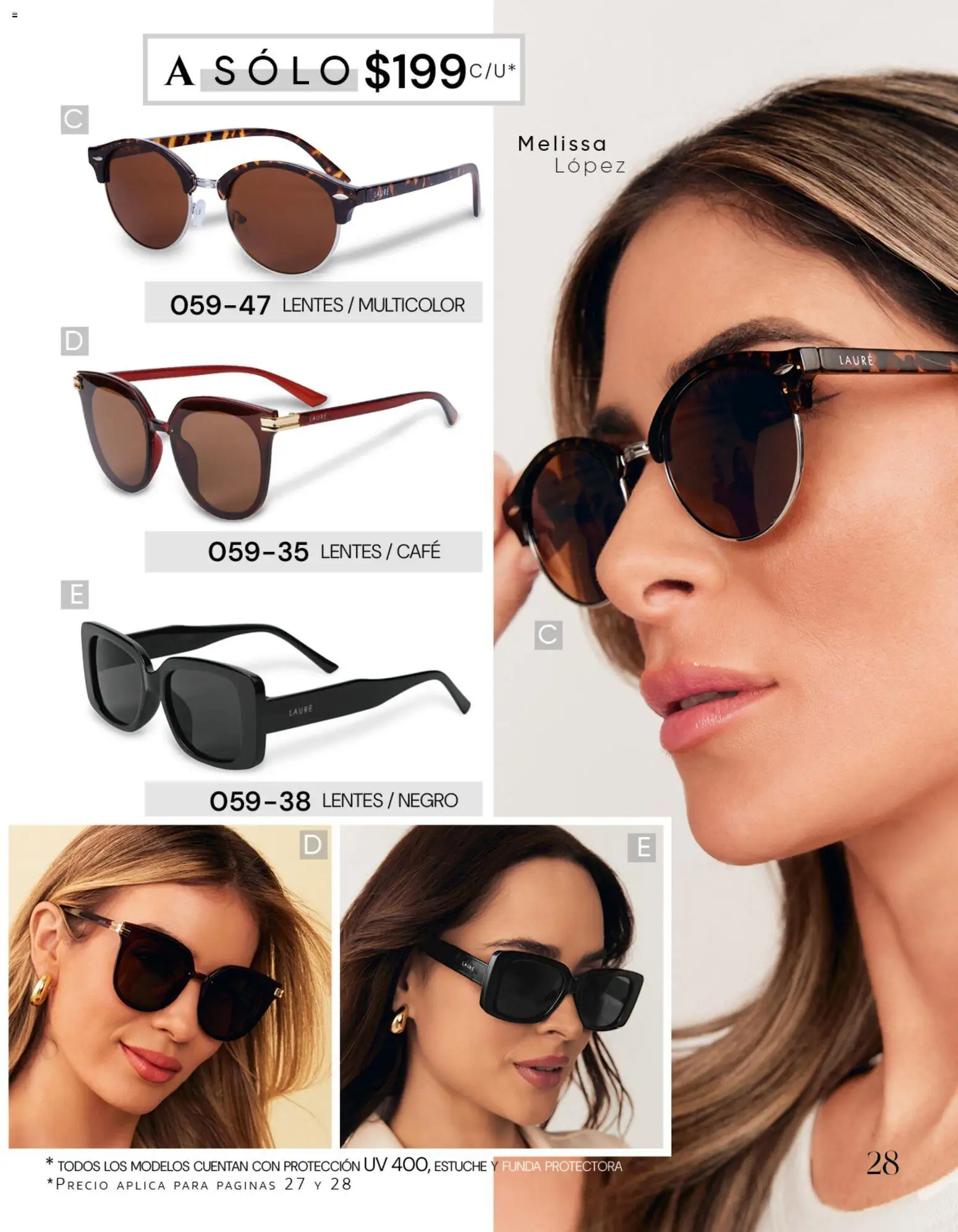 Nuevas ofertas de Cklass válidas en toda la República Mexicana desde el 08/07/2026. ¡Encuentra las mejores ofertas en Cklass catálogo Gala y glamour! | Página: 137 | Productos: Lentes, Café, Estuche, Funda