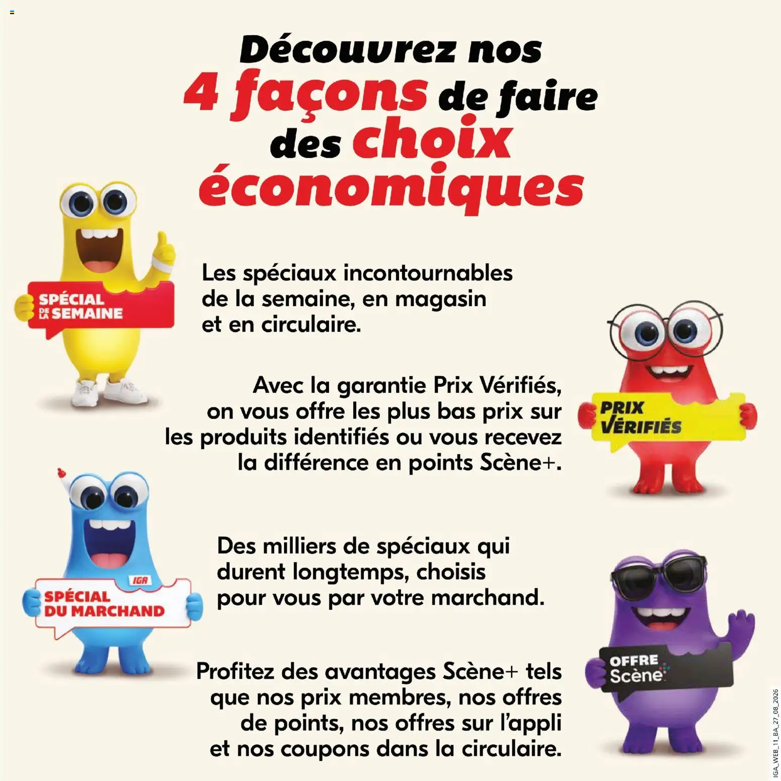 IGA flyer valid from Aug 27, 2026 | Page: 3