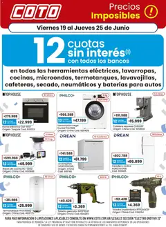 Vista previa Coto - Electro Motivo A válido desde el 19.06.2026
