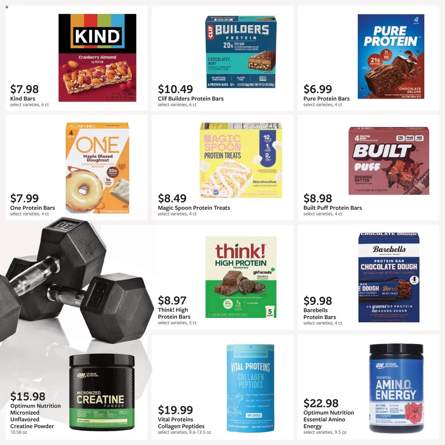 Fareway Monthly Ad - valid from 08/31/2026 | Page: 20 | Products: Powder, Chocolate, Protein, Protein bar