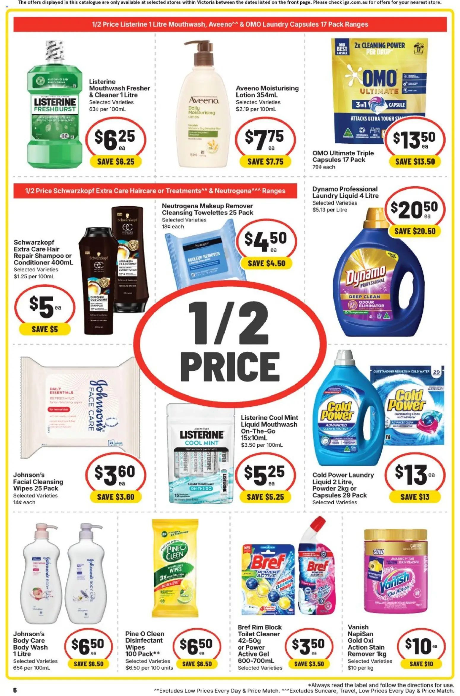 IGA catalogue - valid from 30/09/2026 | Page: 5 | Products: Toilet, Shampoo, Makeup, Coconut
