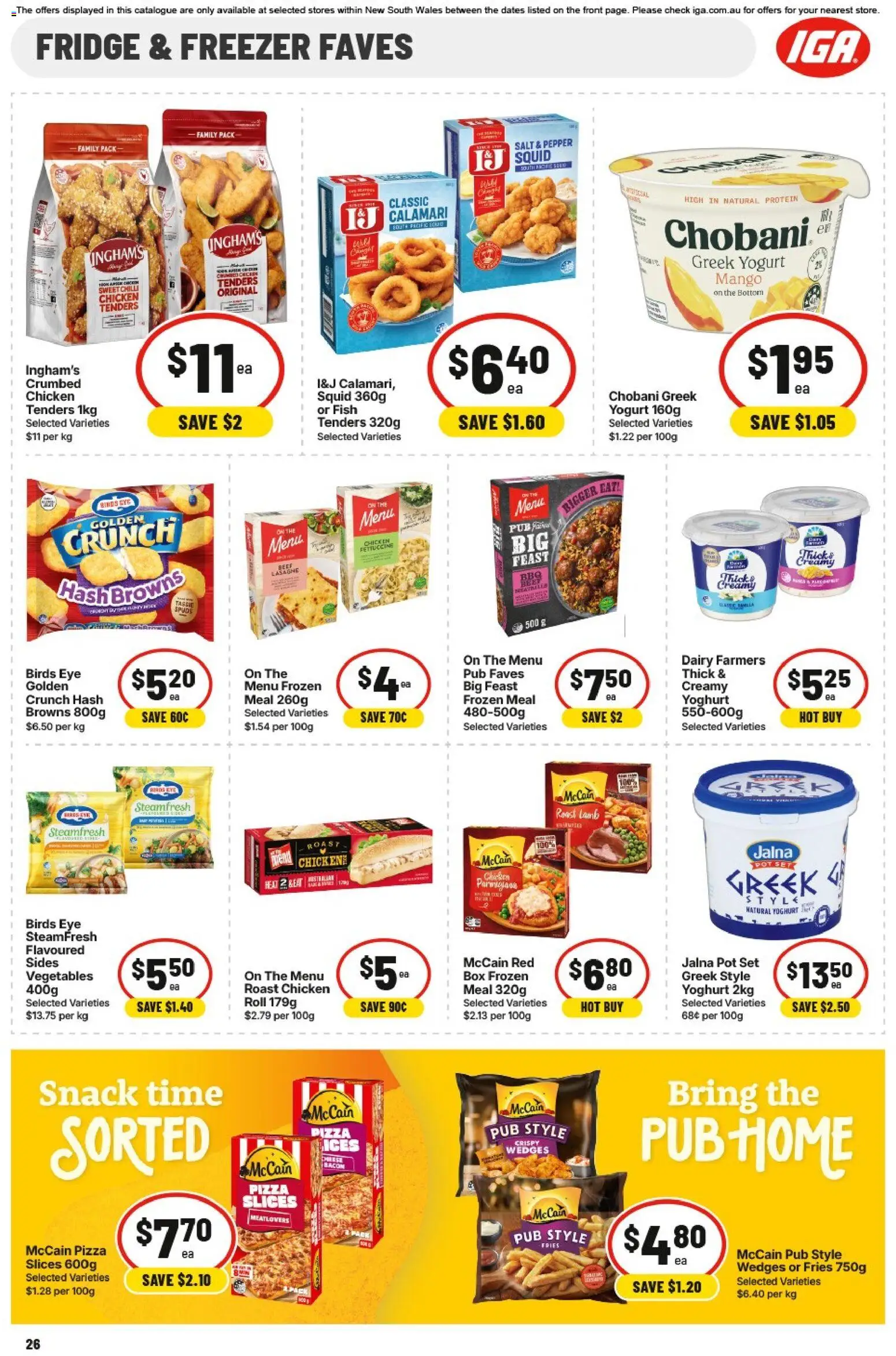 IGA catalogue - valid from 28/10/2026 | Page: 22