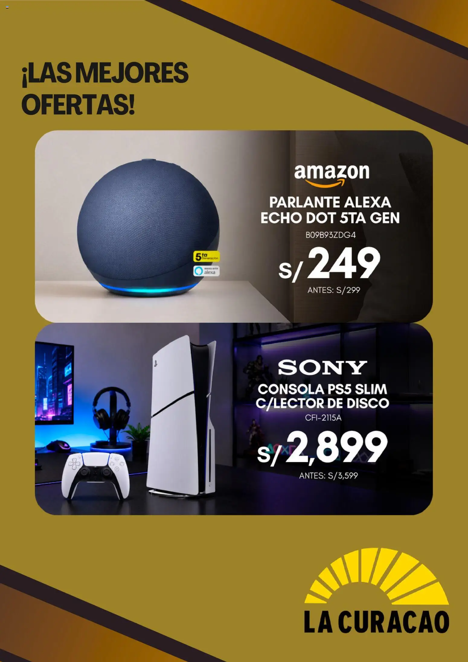 Catálogo La Curacao válido desde 24/08/2026 | Página: 6 | Productos: Disco, Parlante
